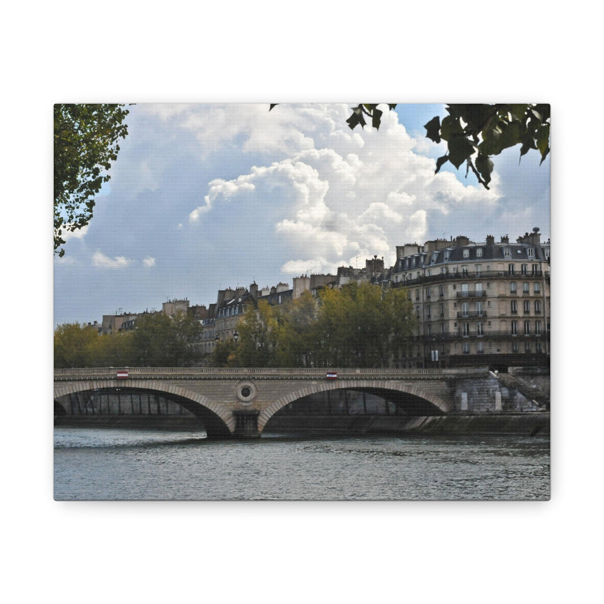 Paris Seine River Canvas Gallery Wraps